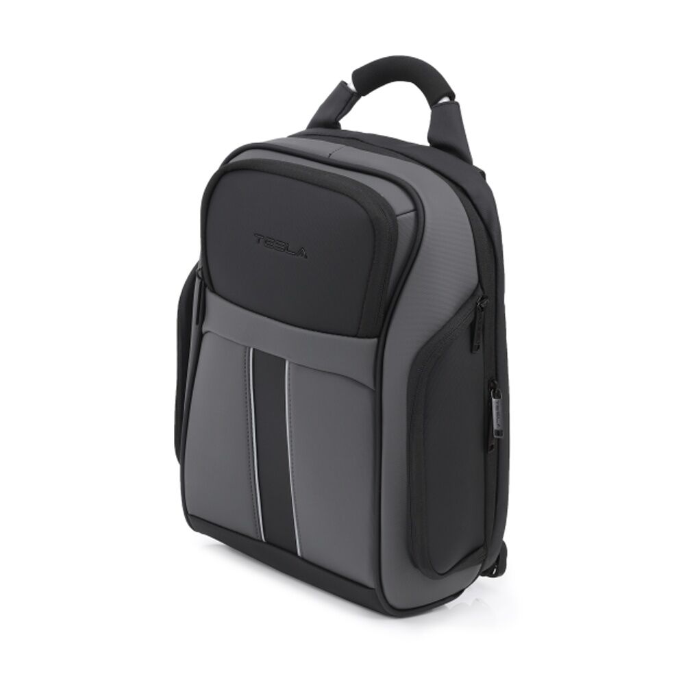 Tesla Sirius Backpack Anti Theft W/ Combination Lock Grey 41x28x15cm