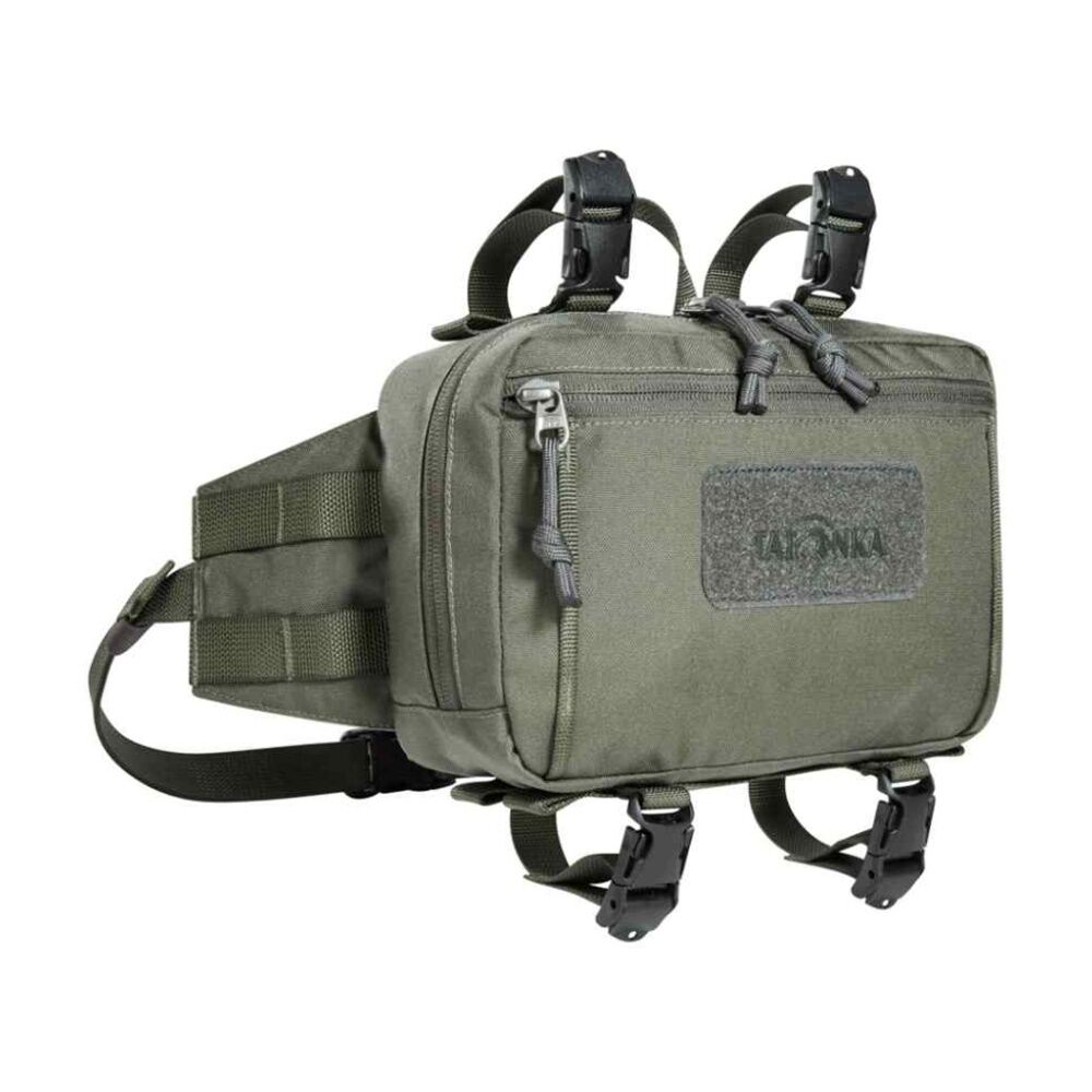 Tatonka Hip & Bar Pouch BC Versatile Waist/Shoulder/Bike Bag Stone Grey Olive 3L