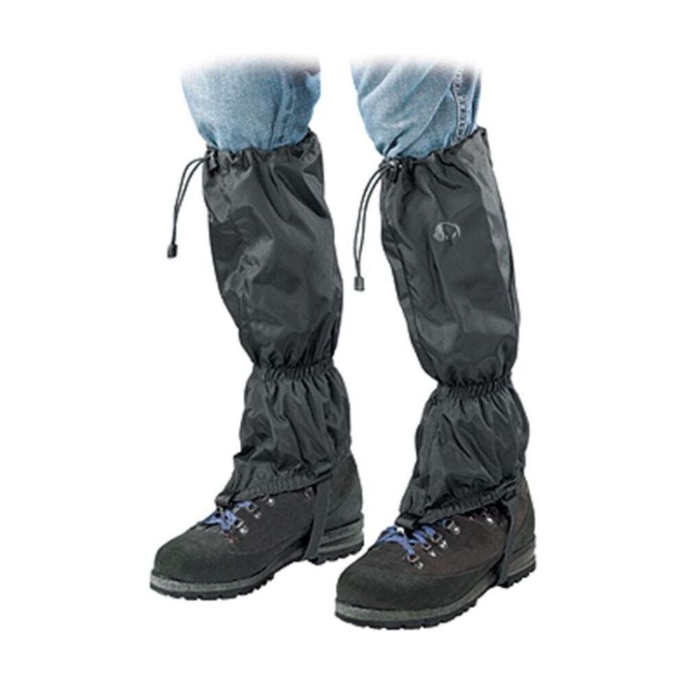 Tatonka Gaiter 420 Heavy Duty Outdoor Nylon Leg Cover Black W/ Boot Strap