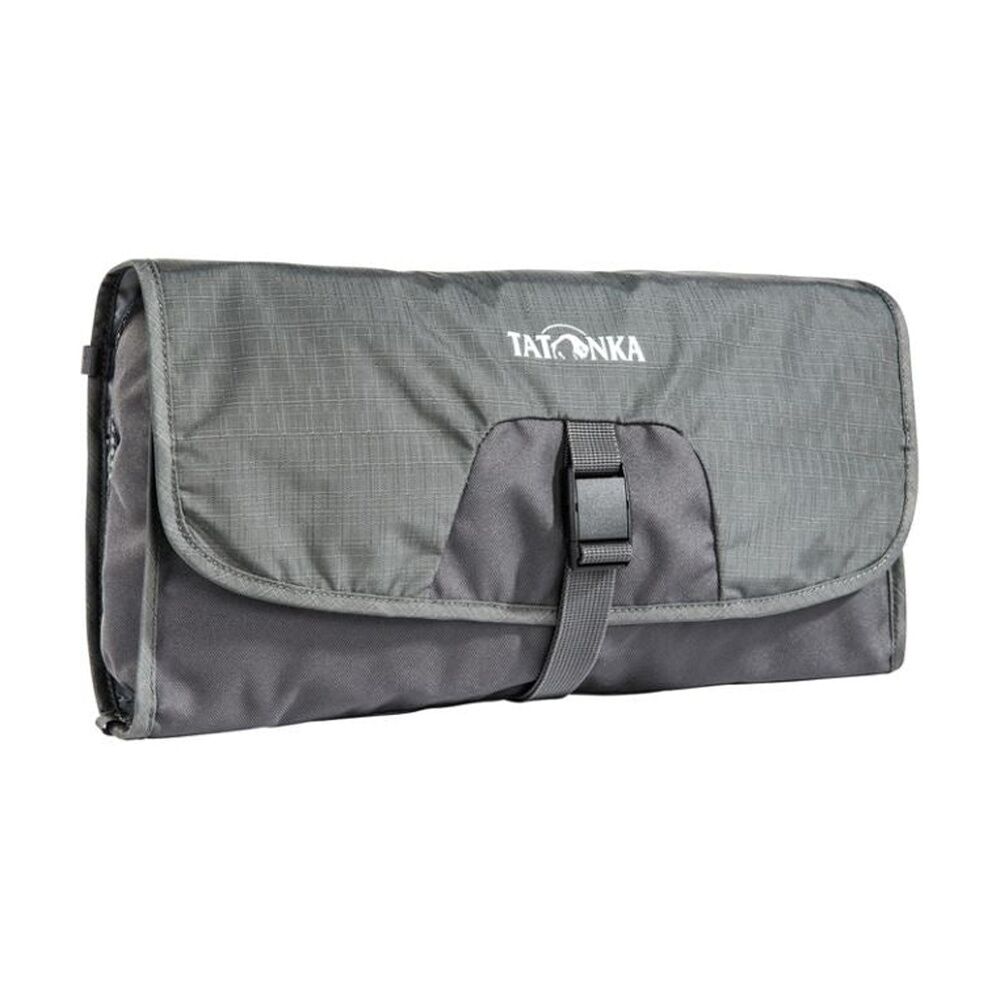 Tatonka Travelcare Wash Bag Titan Grey Small 17x25x4cm W/ Mirror Hook & Pockets
