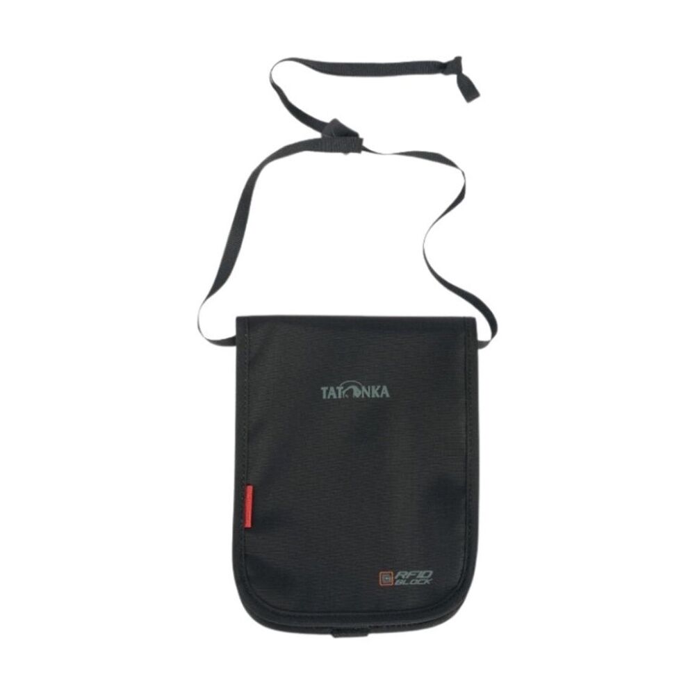 Tatonka Hang Loose Lockable Bag Black 20x14x2cm W/ RFID Protection & Belt Loop