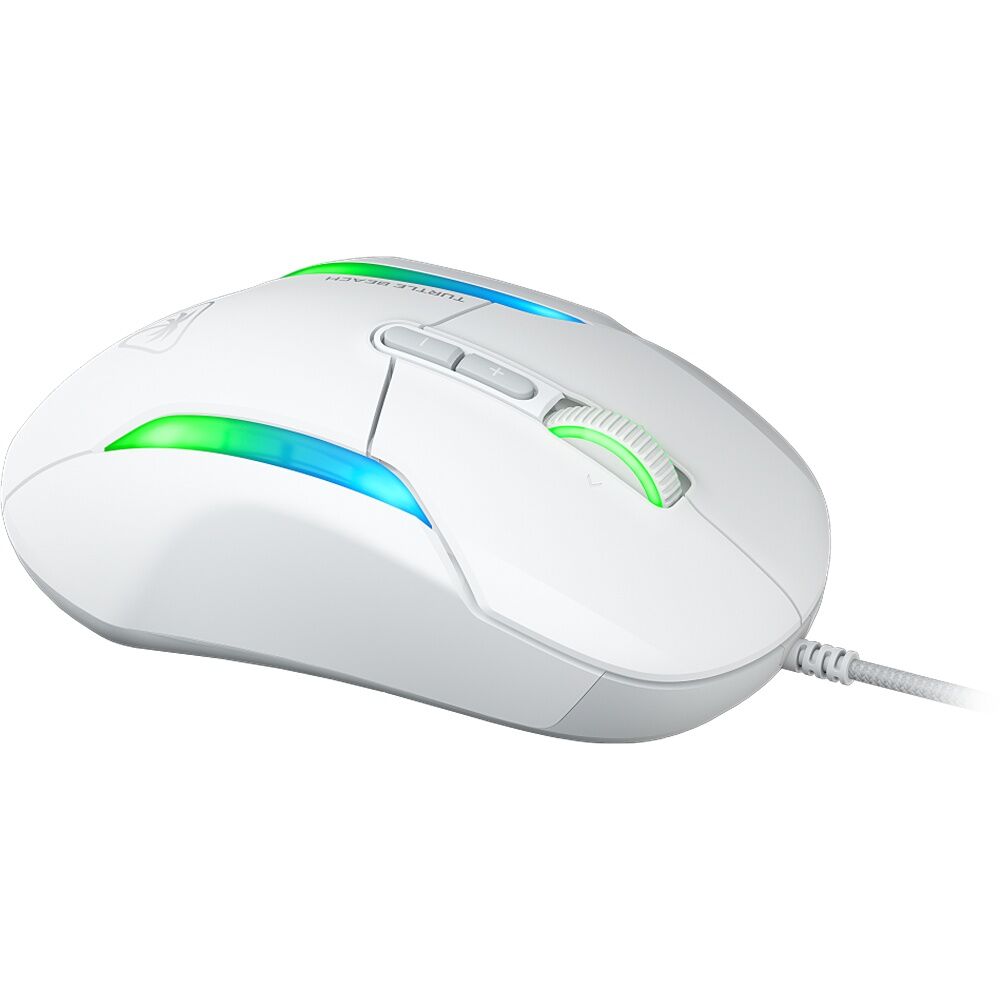 Turtle Beach Kone II Wired RGB Ergonomic Mechanical Gaming Mouse White