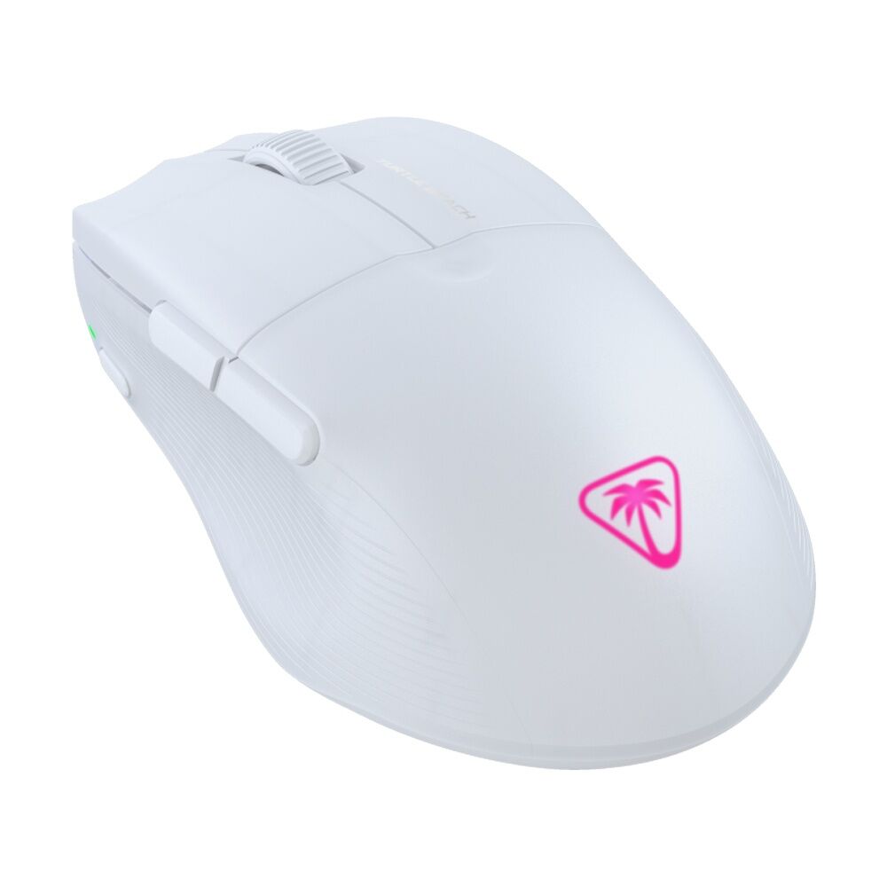 Turtle Beach Pure Air Wireless/Bluetooth RGB Ergonomic Gaming Mouse White
