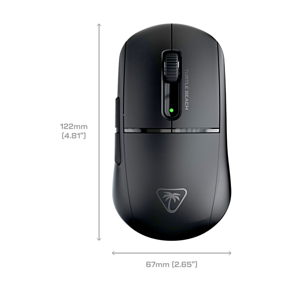 Turtle Beach Burst II Air Wireless Lightweight Gaming Mouse Black