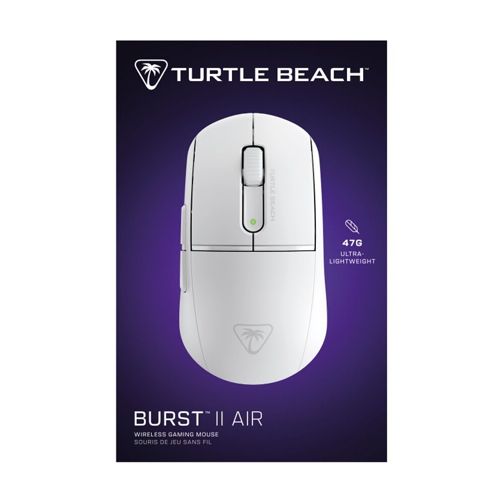 Turtle Beach Burst II Air Ultra-lightweight Bluetooth Wireless Gaming Mouse WH