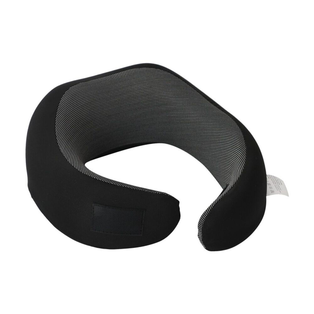 Tosca Wrap Around Neck Pillow Ergonomic Travel Support Cushion Black