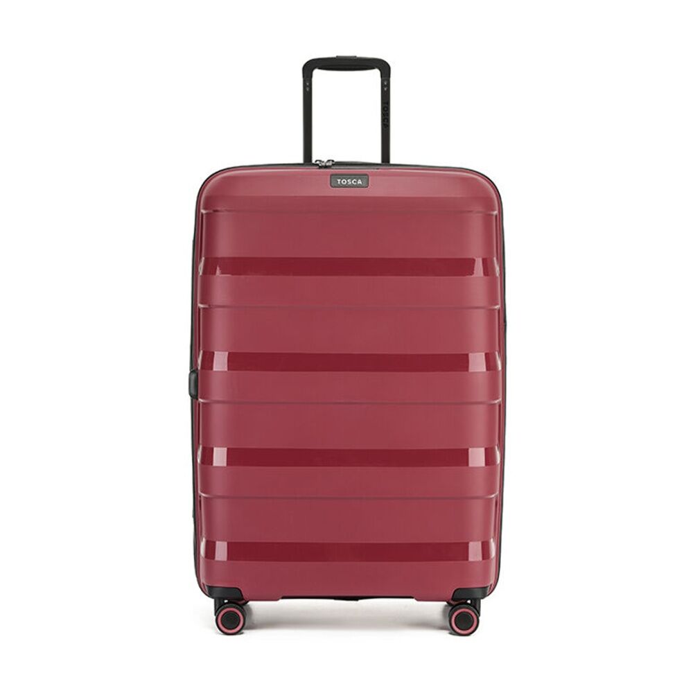 Tosca Comet PP 29 Suitcase Hard Case Lightweight Luggage Rumba Red Large 78cm