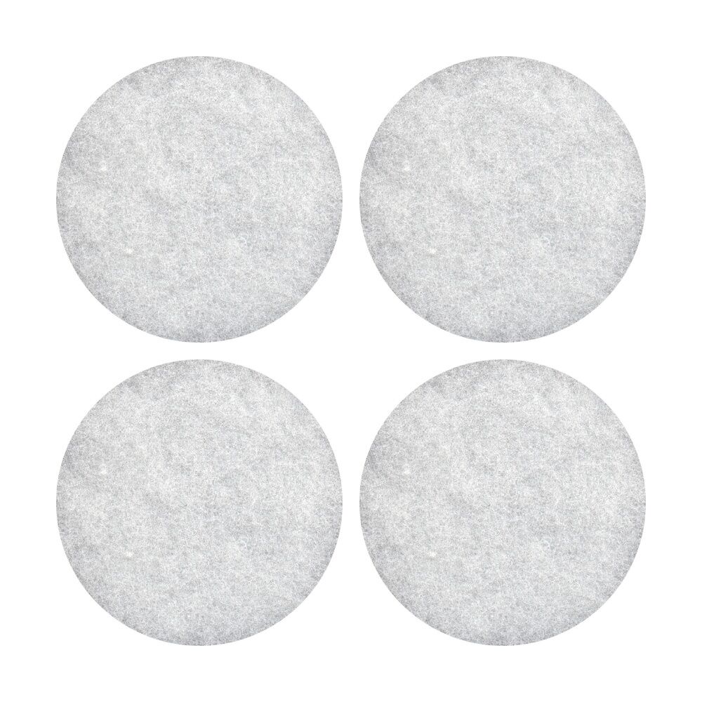 4PK Glomesh Regular Speed Polishing Machine Floor Pad White 500mm