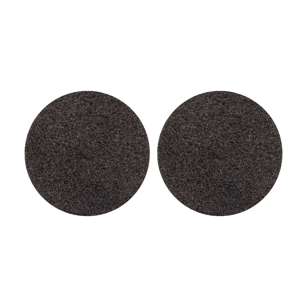 2PK Glomesh Regular Speed Stripping Machine Floor Pad Black 525mm