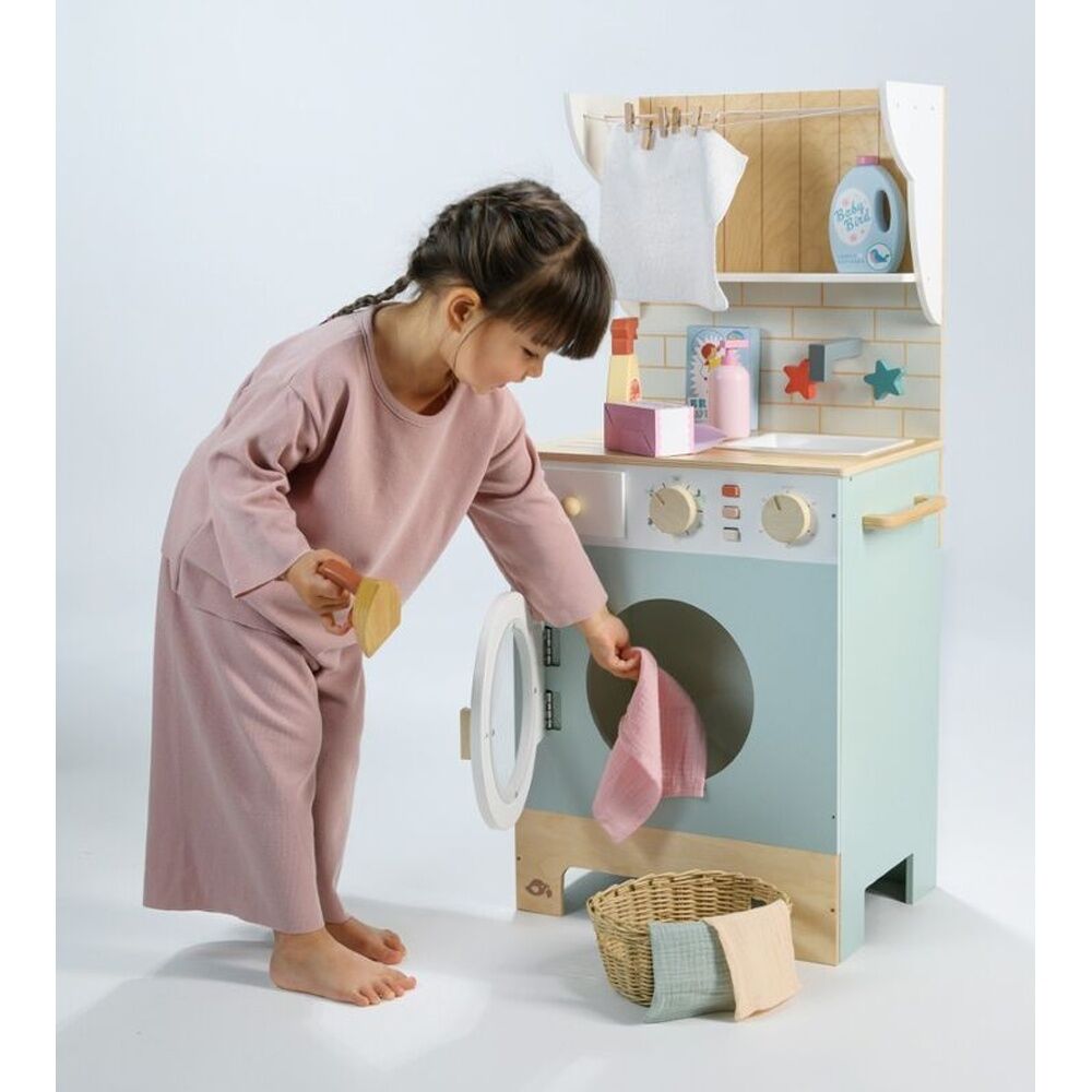 Tender Leaf Toys Large Laundrette Pretend Play Laundry Unit 3y+ 71cm