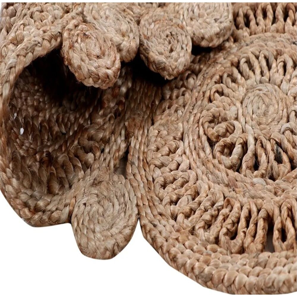 2PK E Style Jute Amaya Table Runner Decorative Home Textile 110x35cm