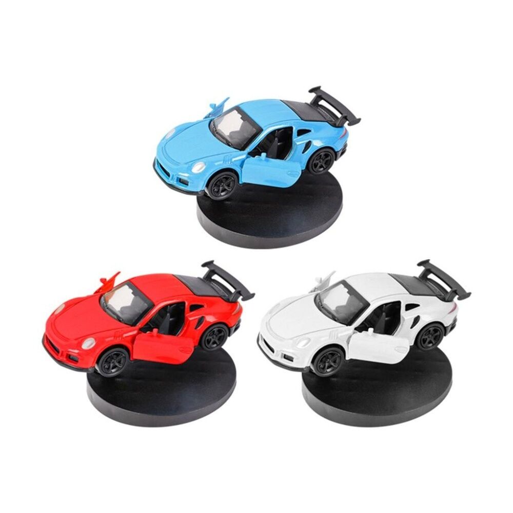 3PK Braz Dashboard Drifter Miniature Sports Model Car Toy Assorted