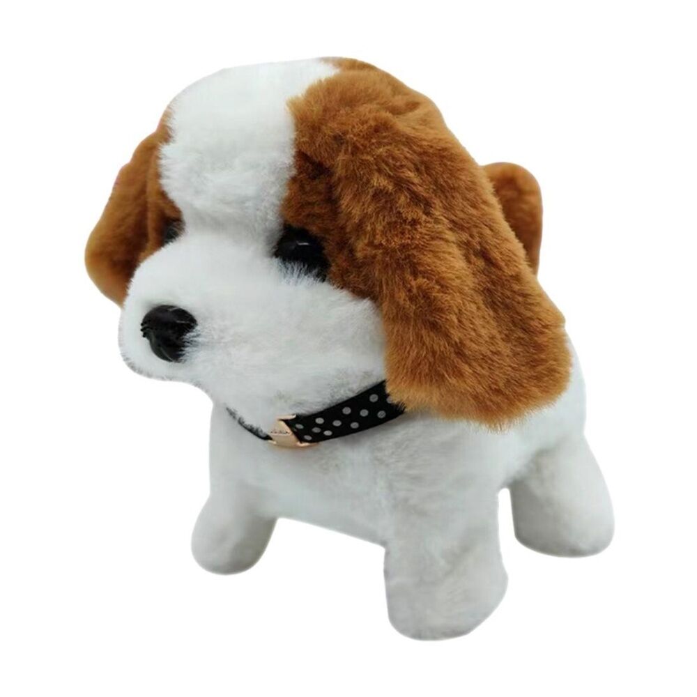 4PK Braz Robot Soft Plush Puppy Kids Toy Multi Dog Designs Assorted