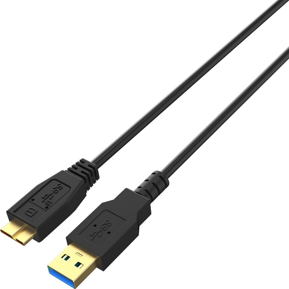 Comsol Type-A-Male to Type-B-Male USB 2.0 Peripheral Cable 1M Black