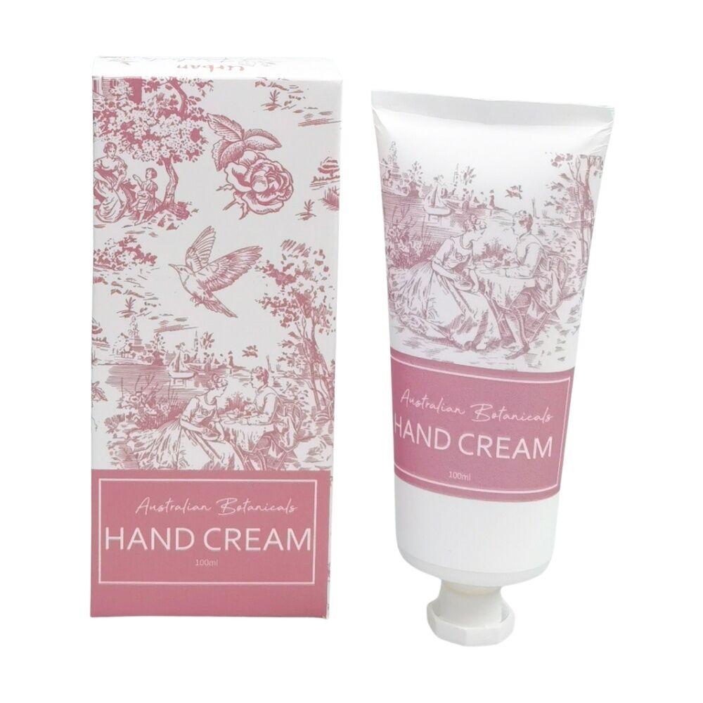 6x Urban Products Romantique Toile Hand Cream Pink Moisturising Care 100g