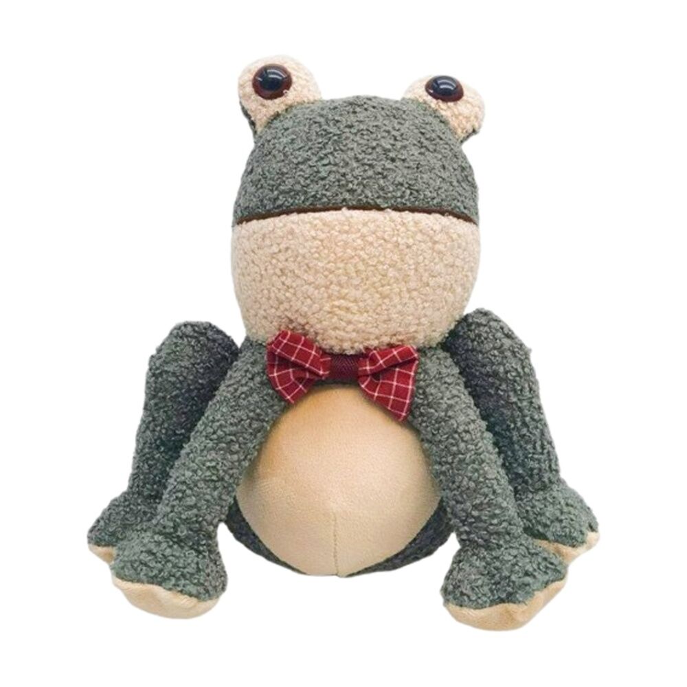 Urban Products Frog Green Plush Doorstopper Decorative Decor 28cm