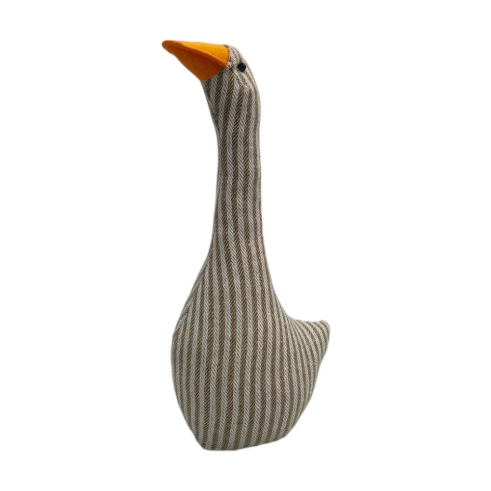 Urban Products Goose Beige Plush Doorstopper Decorative Decor 40cm