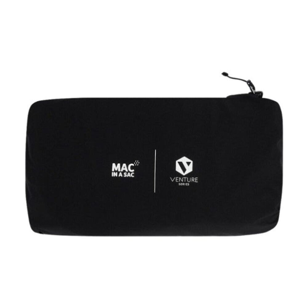 Mac In A Sac Men's Venture Ultralite Jacket Waterproof Breathable Black