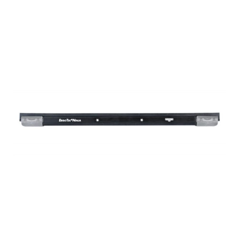 Unger Ergotec Ninja Aluminium Cleaning Squeegee Channel W/ Soft Rubber 25cm