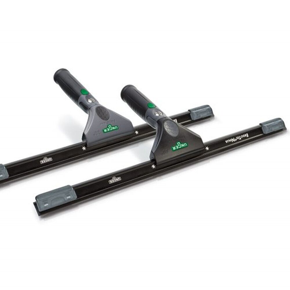 Unger Ergotec Ninja Aluminium Cleaning Squeegee Channel W/ Soft Rubber 45cm