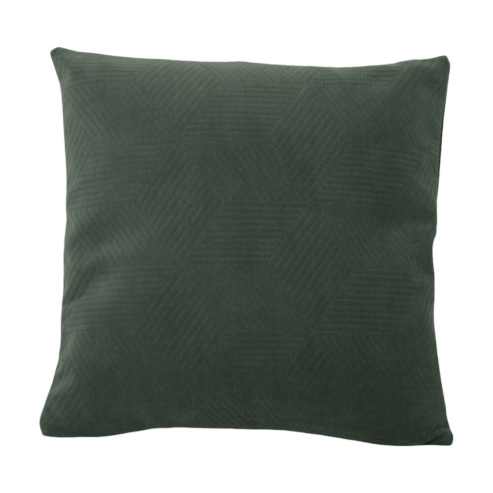 Urban Style Decorative Cushion Throw Pillow Green Lines 45x45cm