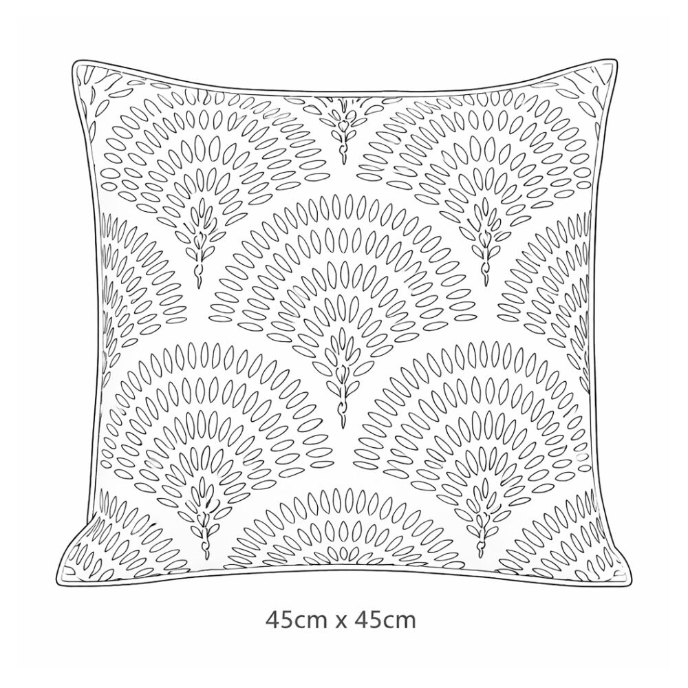 Urban Style Lounge Cushion Decorative Throw Pillow Arches 45x45cm