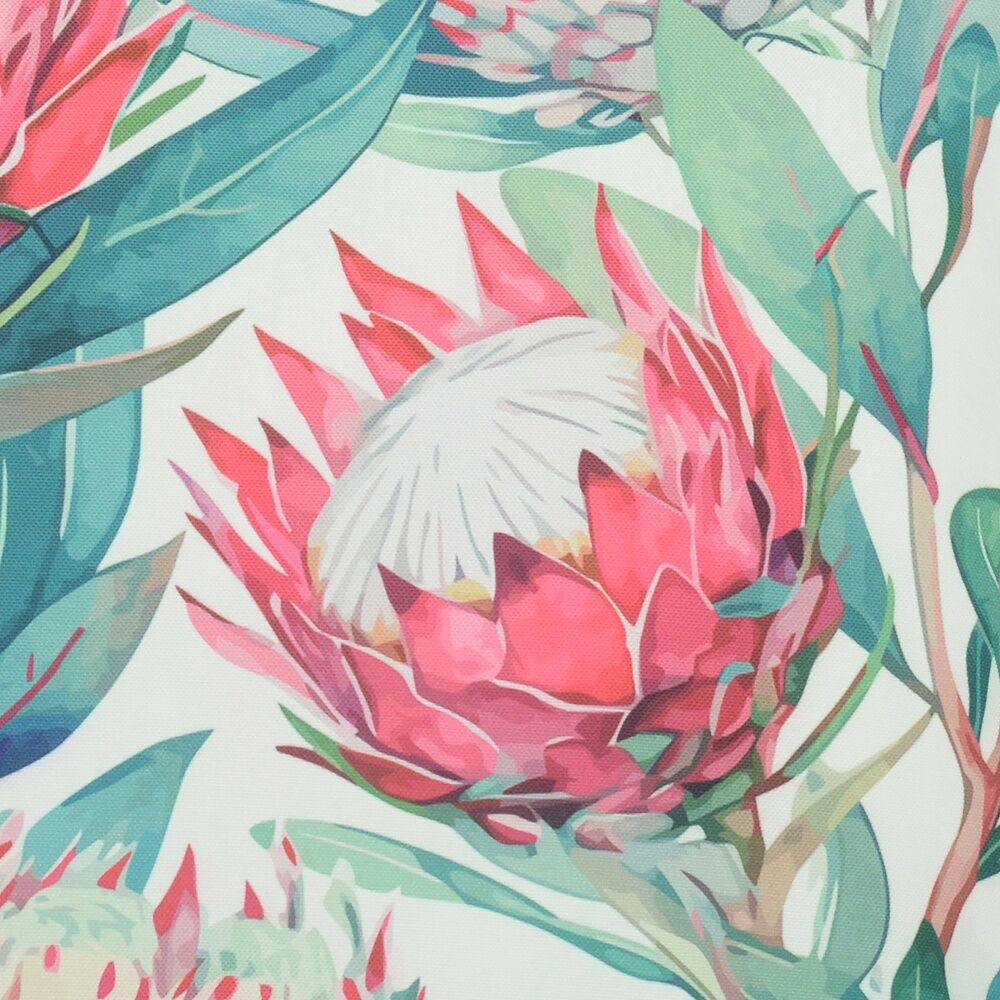 Urban Style Cushion Floral Throw Pillow Bold Protea Print 45x45cm