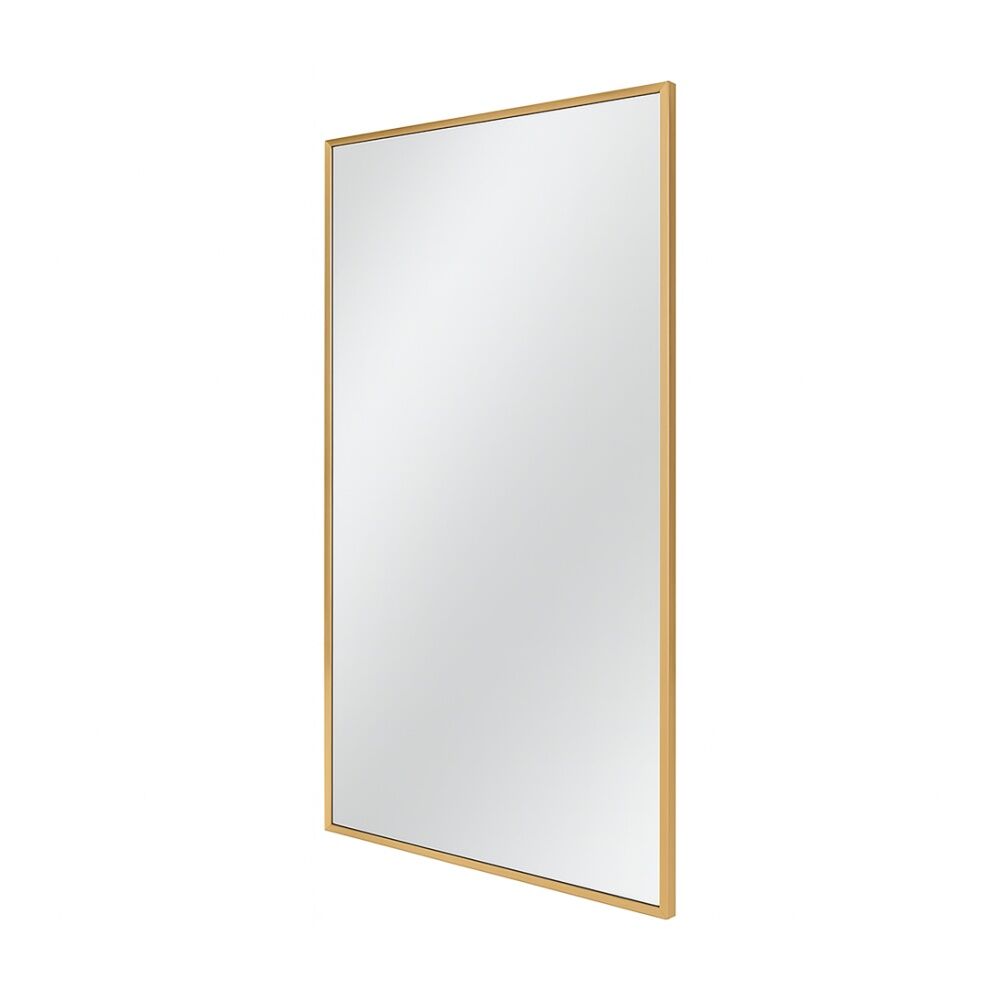 Urban Style Reflections Rectangular Mirror Timeless Home Decor Gold 90cm