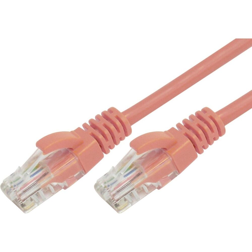 6PK Comsol RJ45 Cat 6 Network Gigabit Ethernet Patch Cable 2 Metres Orange
