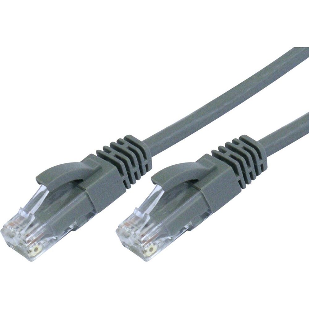 8PK Comsol RJ45 Cat 6 Network Gigabit Ethernet Patch Cable 3 Metres Grey