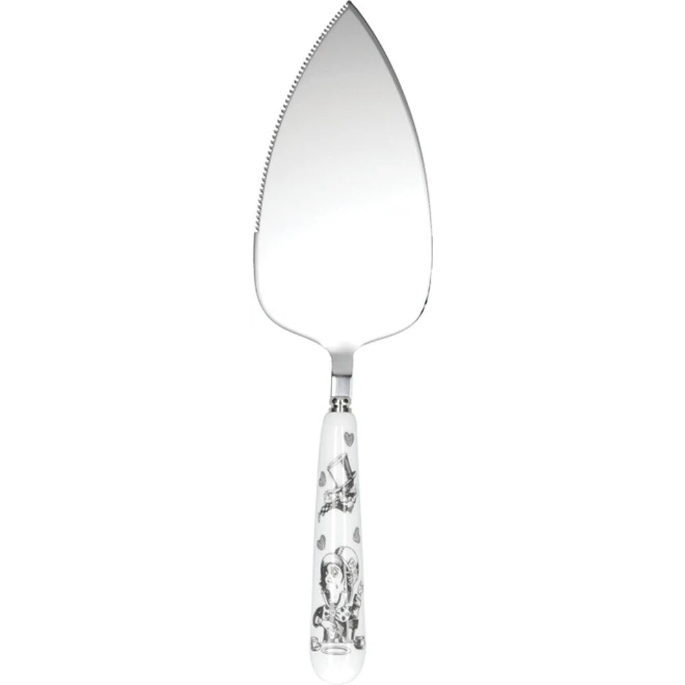 Victoria And Albert Alice In Wonderland Porcelain Cake Slice Stainless Steel