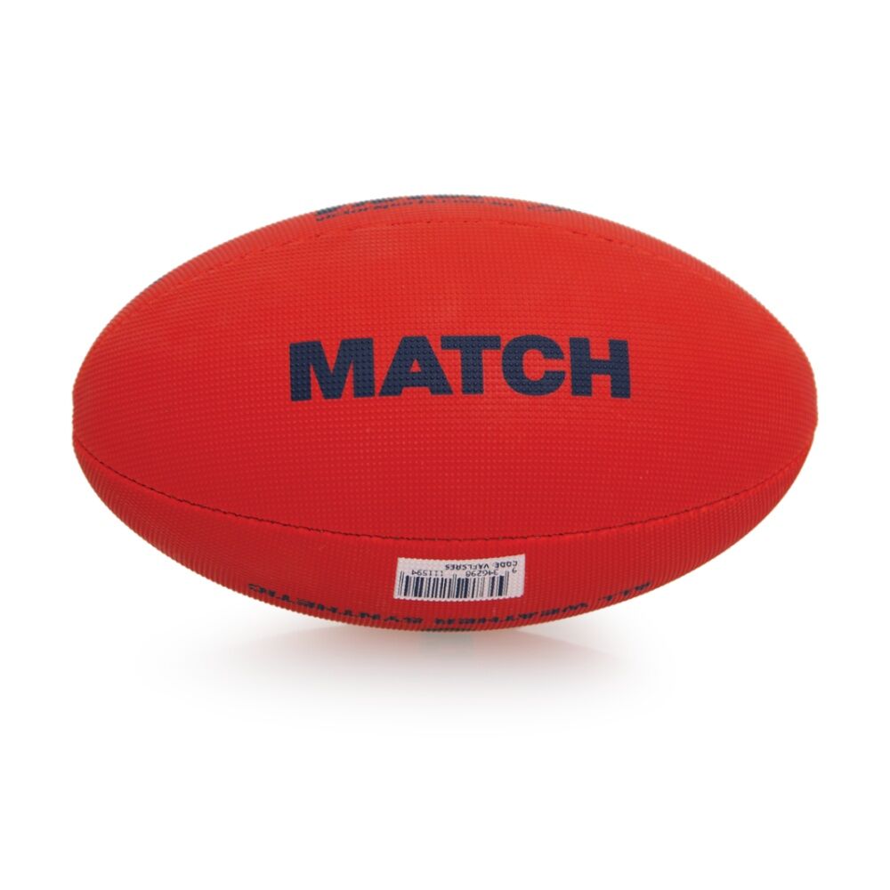 2PK Victor Sports Synthetic Football Durable AFL Ball Red Size 3