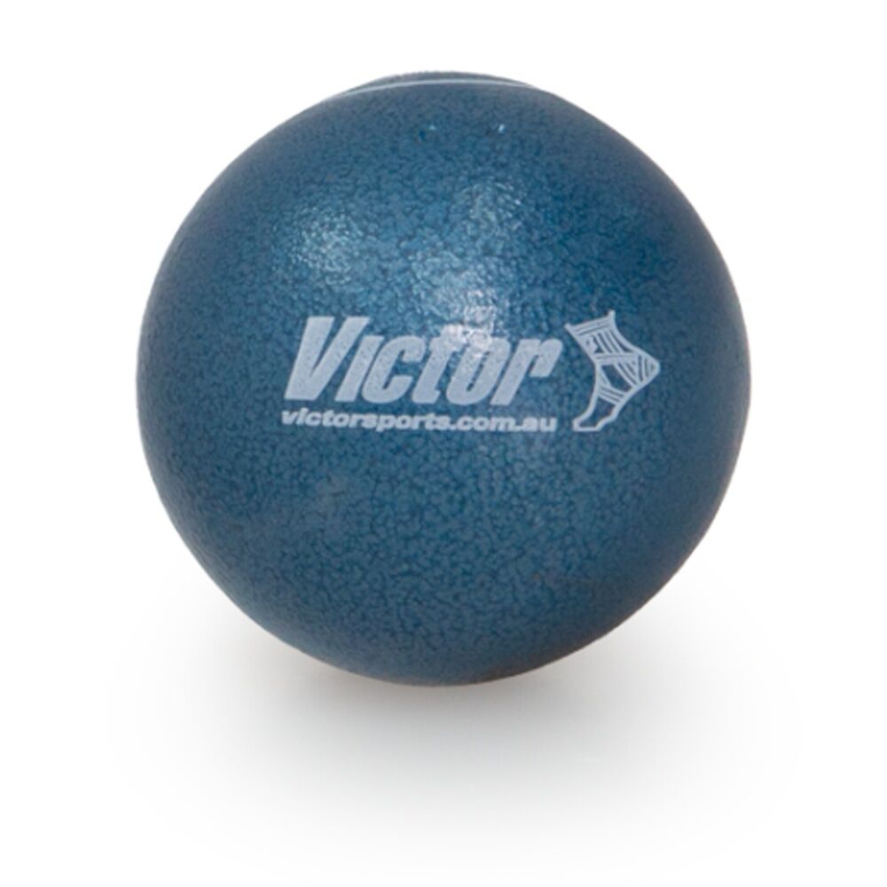 Victor Sports Shot Put Cast Iron Unturned Training Weight Blue 1kg