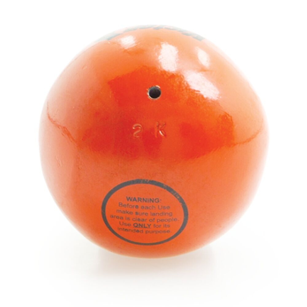 Victor Sports Shot Puts Cast Iron Unturned Weight Orange 2kg
