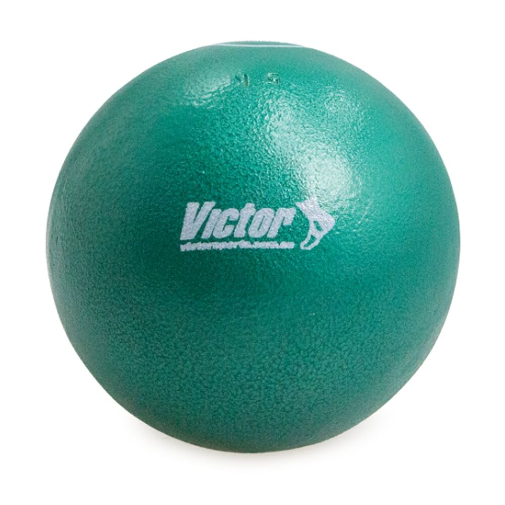 Victor Sports Shot Puts White Cast Iron Unturned Colour Green 5kg