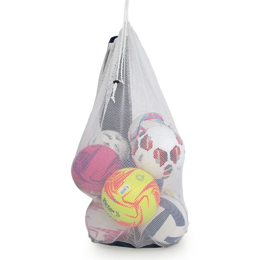 Victor Sports Mesh Ball Bag Large Holds 15 Size 5 Balls W/ Drawstring Closing