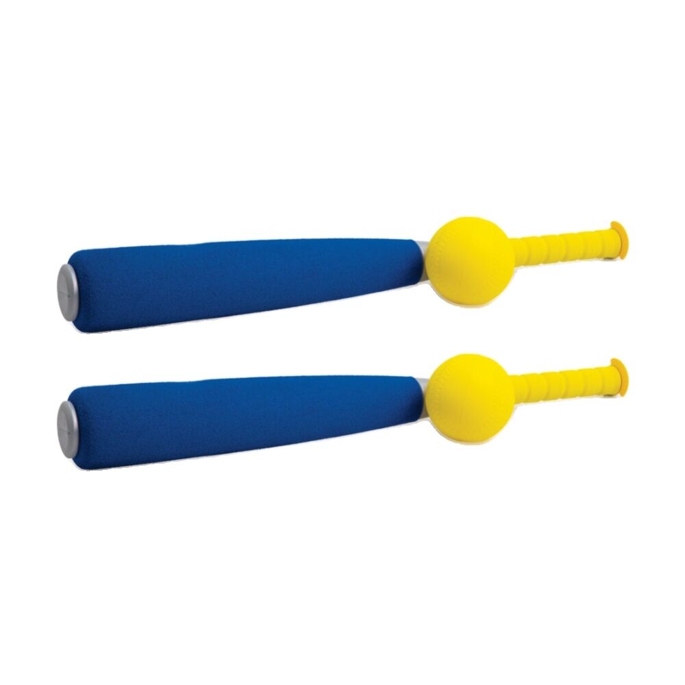 2x 2pc Victor Sports Baseball Softball Foam Bat & Ball Set Soft 24 In