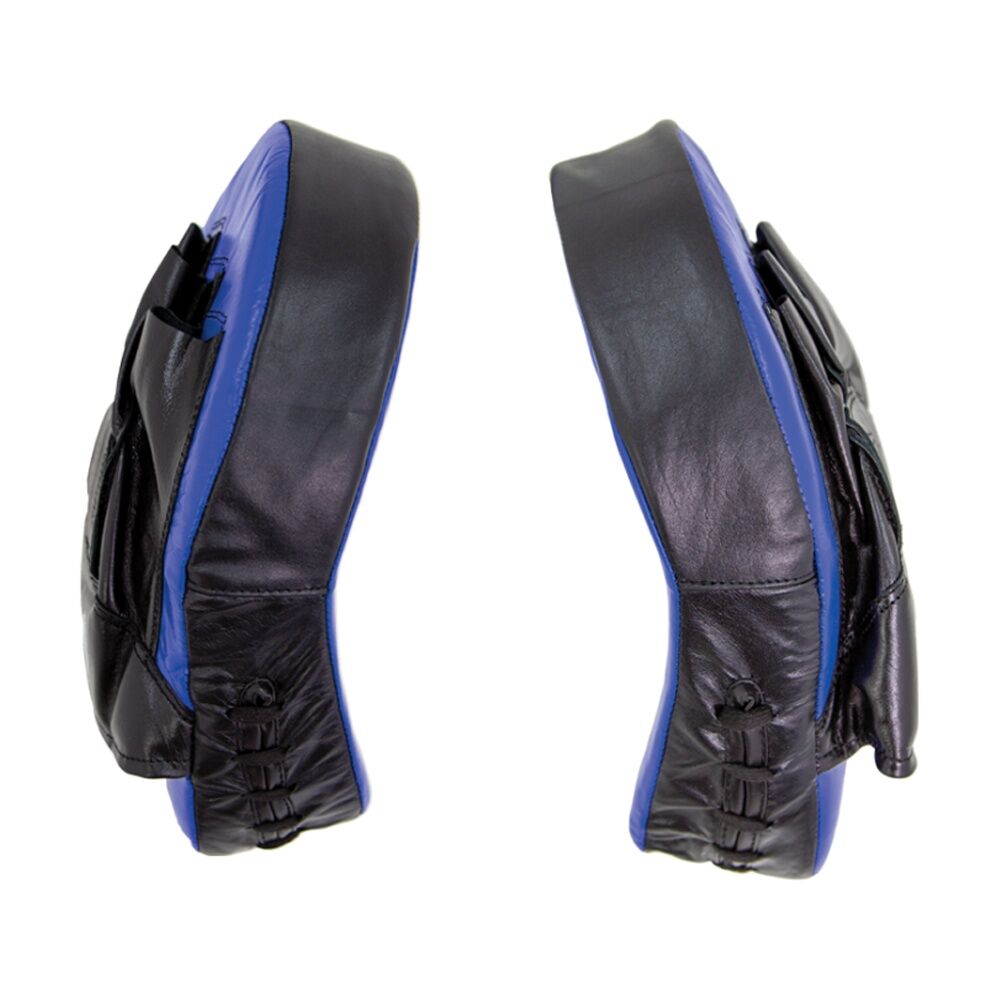 Victor Sports Boxing Focus Pads Pro Curved Design Black/Blue W/ 3 Combo Padding