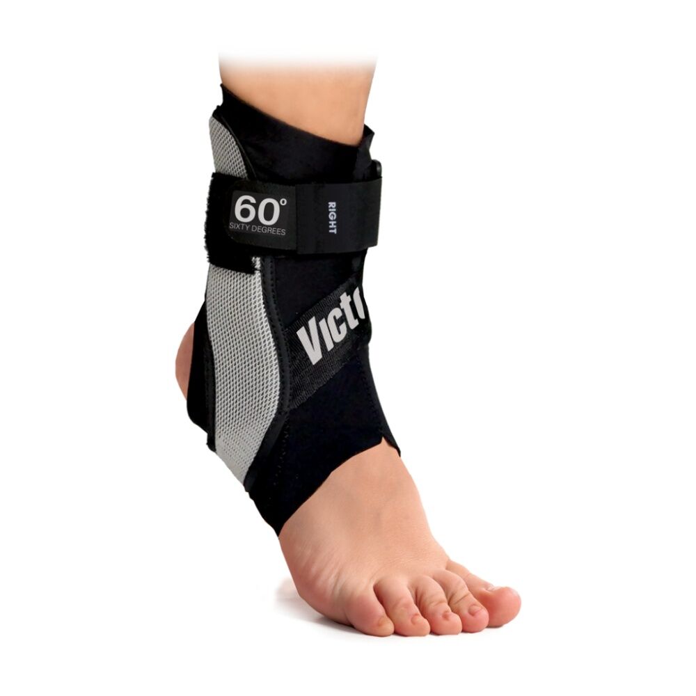 Victor Sports 60 Degree Ankle Support Foot Stabiliser Brace Right