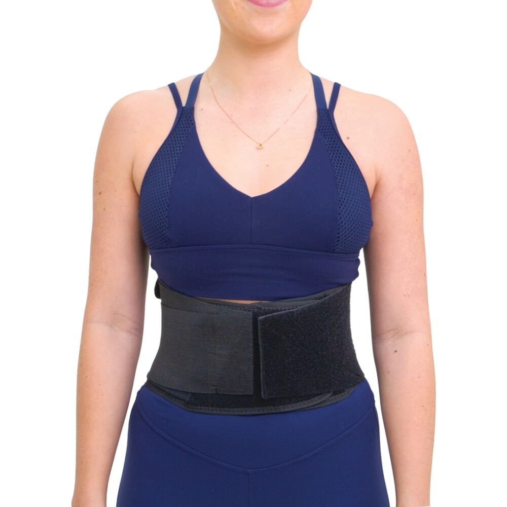 Victor Sports Classic Comfort Back Brace Immobiliser Universal Black XXX-Large