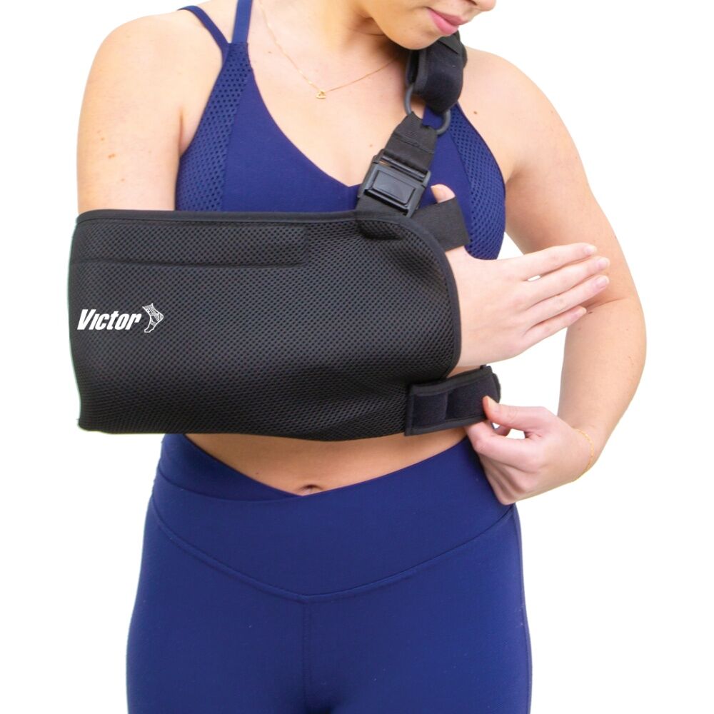Victor Sports Recovery Support Immobiliser Universal Fit Arm Black