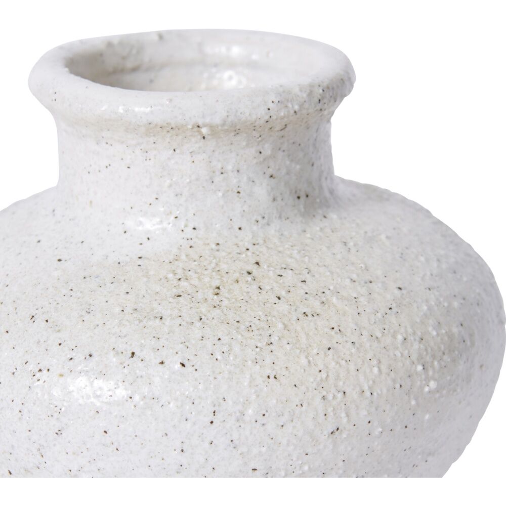 2PK E Style Gugu Neck Vase Elegant Ceramic Decorative Piece White 12x12x11cm