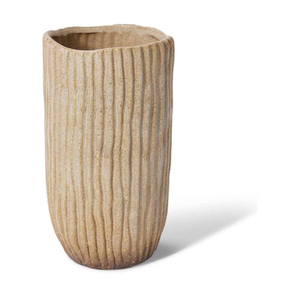 2PK E Style Jonas Ceramic Vase Textured Interior Decor Mixed 14x14x26cm