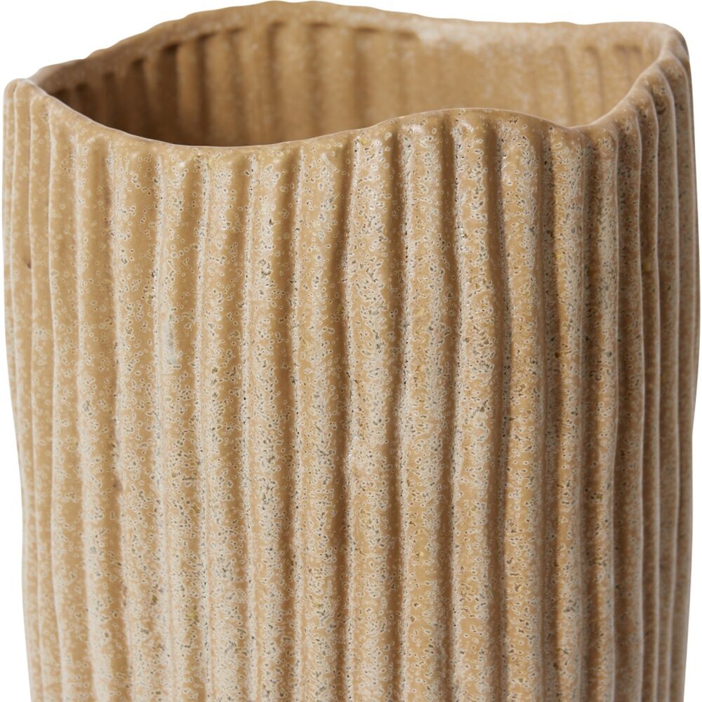 E Style Jonas Ceramic Vase Textured Interior Decor Mixed 20x19x44cm