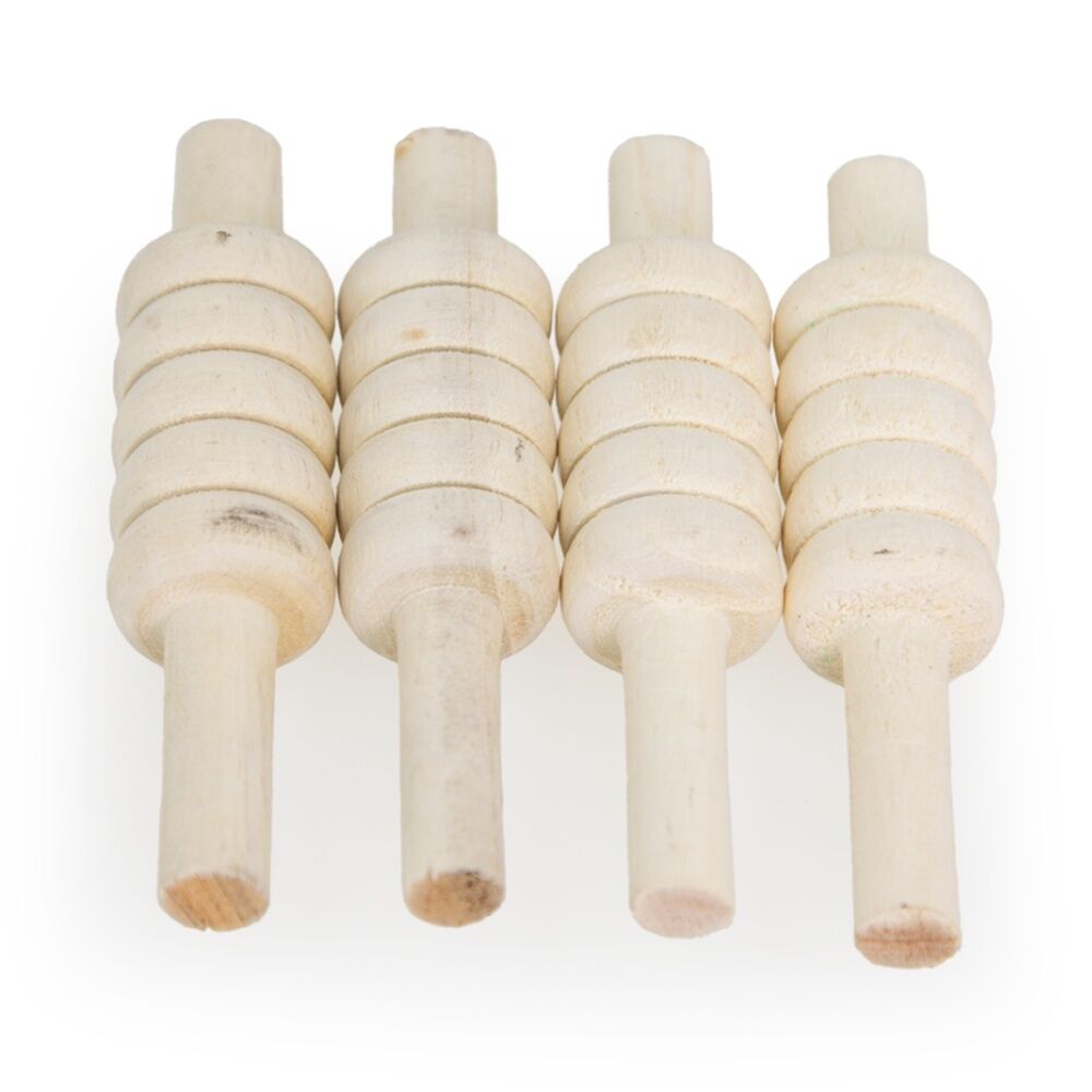 4x 4pc Victor Cricket Bails Wooden Replacements For Cricket-Stumps