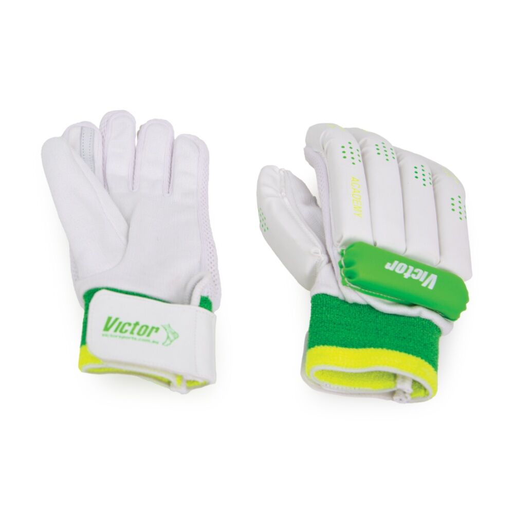 Victor Cricket Batting Gloves Academy PVC Foam Junior Left Hand