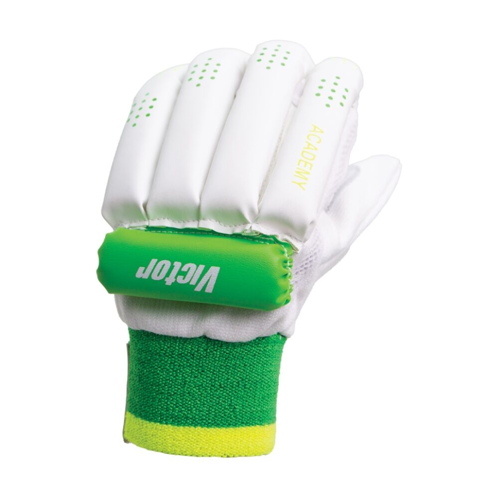 Victor Cricket Batting Gloves Academy PVC Foam Youth Left Hand