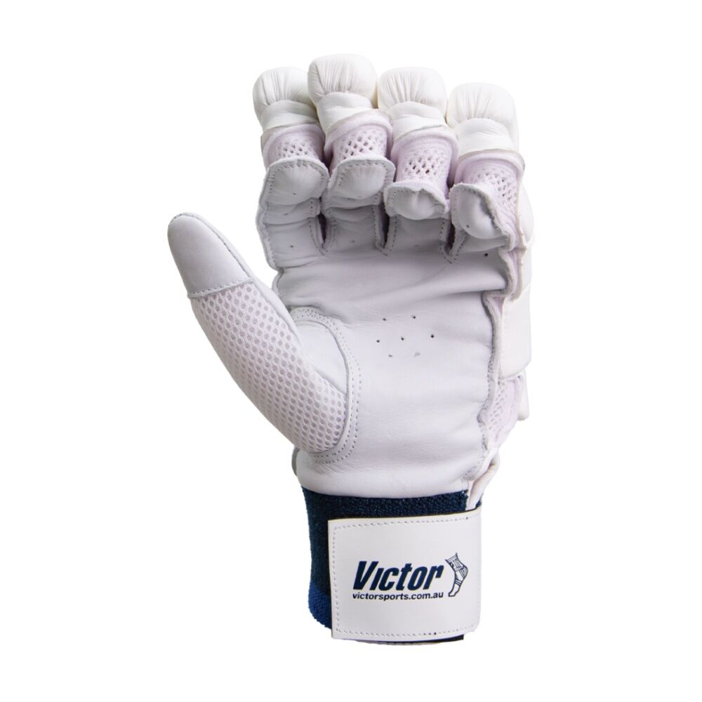 Victor Sports Optima Cricket Batting Gloves Calf Leather Adult Right Hand