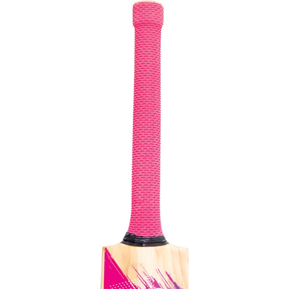 Victor Sports English Willow Club Level Cricket Bat Integra Pink/Dark Blue 5