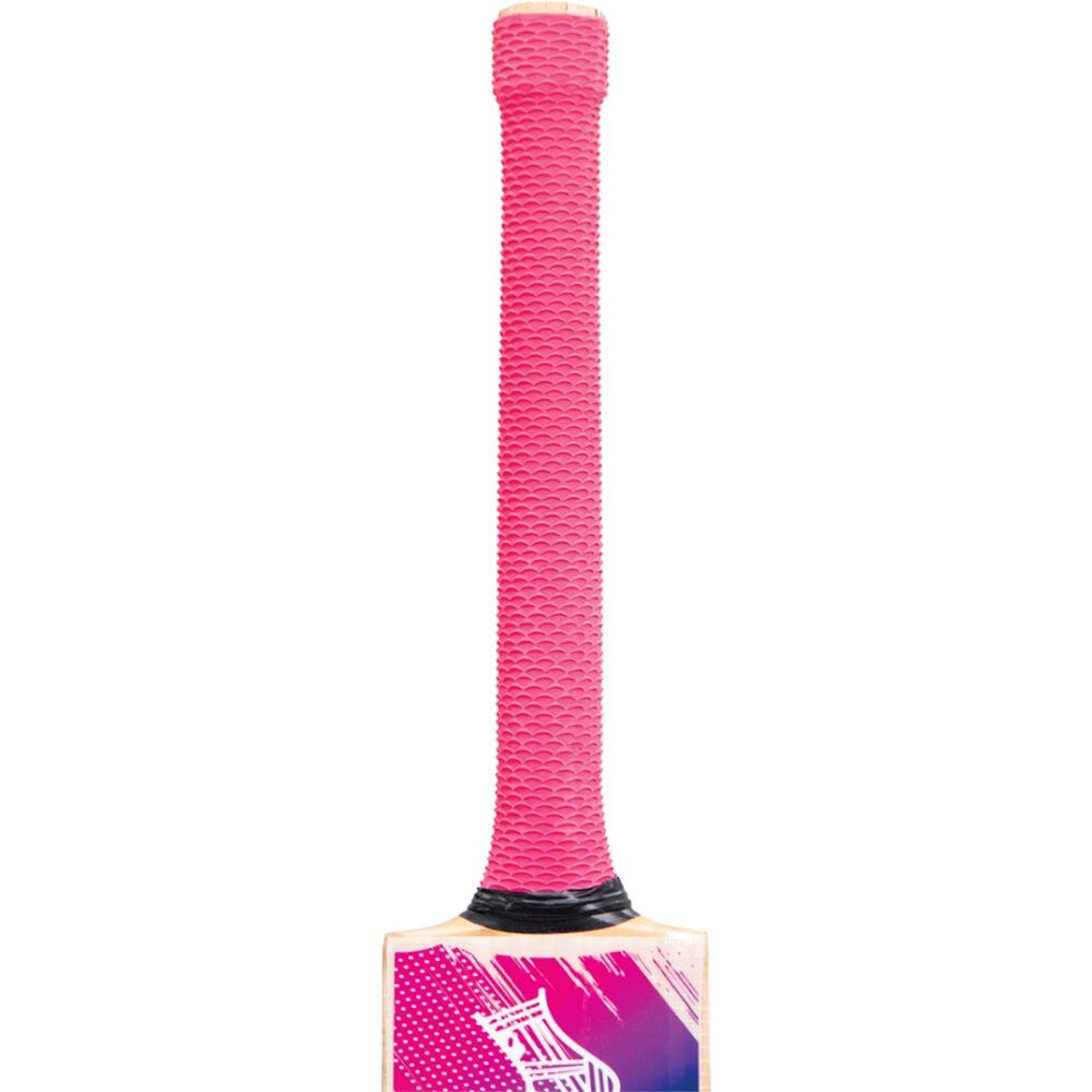 Victor Sports English Willow Club Cricket Bat Integra Pink/Blue Short Handle